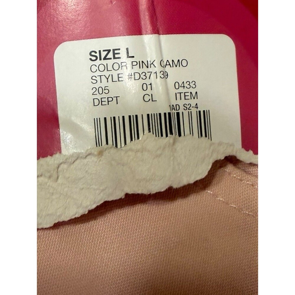 Pink Camo Ruffle Skort Cotton Y2K Mini Skirt Shorts Girls L Spring Summer NWT - Picture 10 of 10
